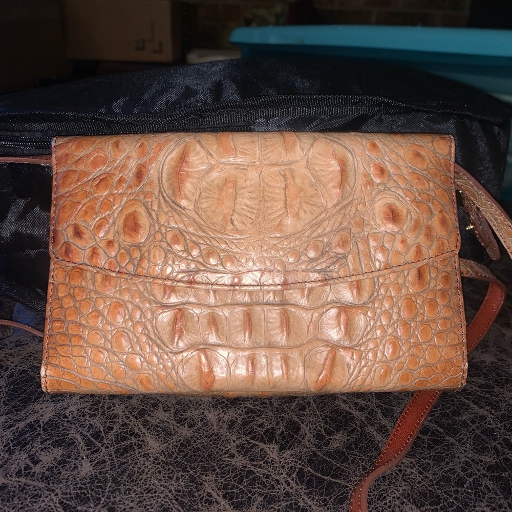 Vintage Brahmin Purse Wallet Checkbook